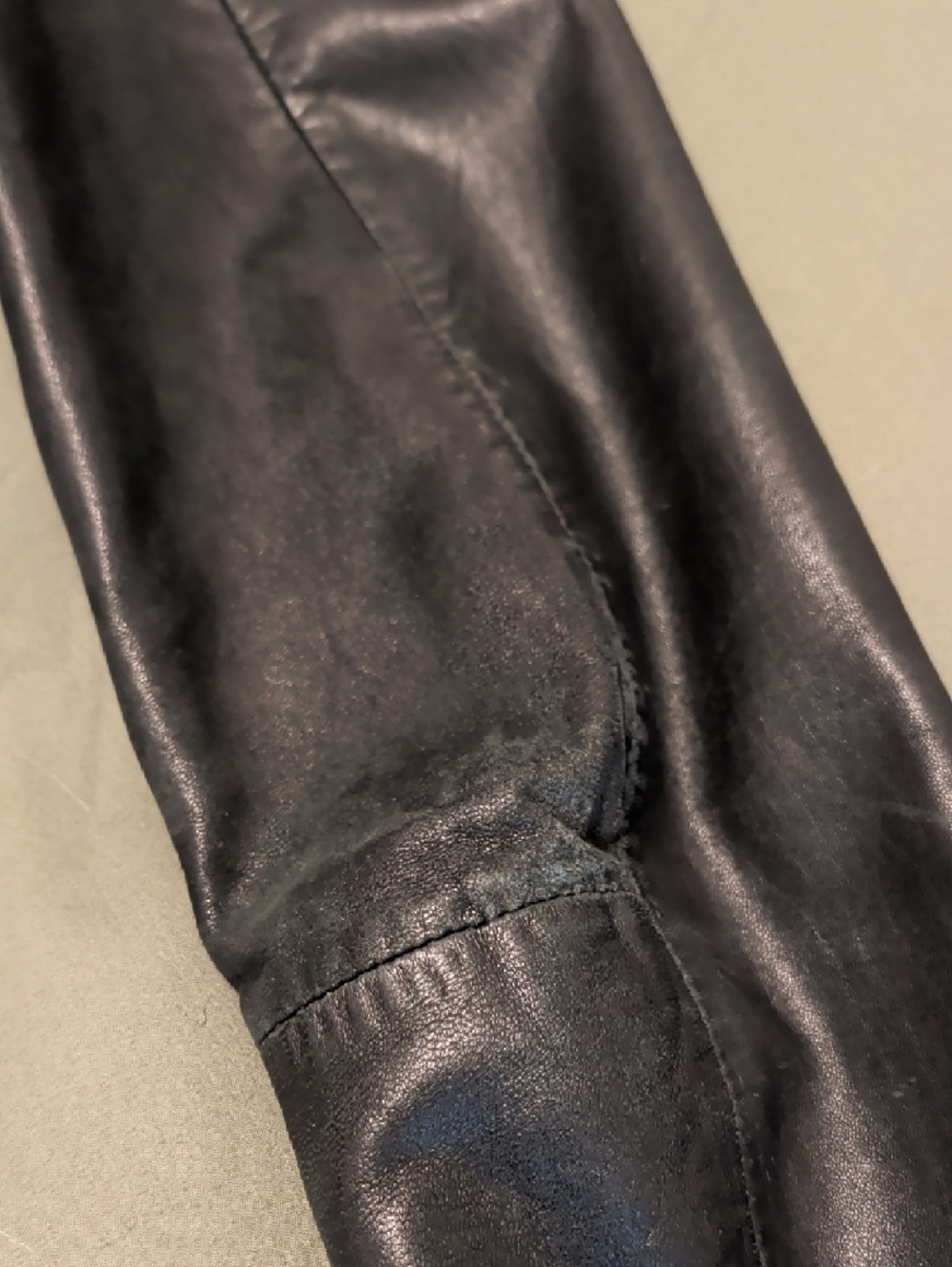 Madewell Black Leather Moto Jacket - Picture 6 of 9